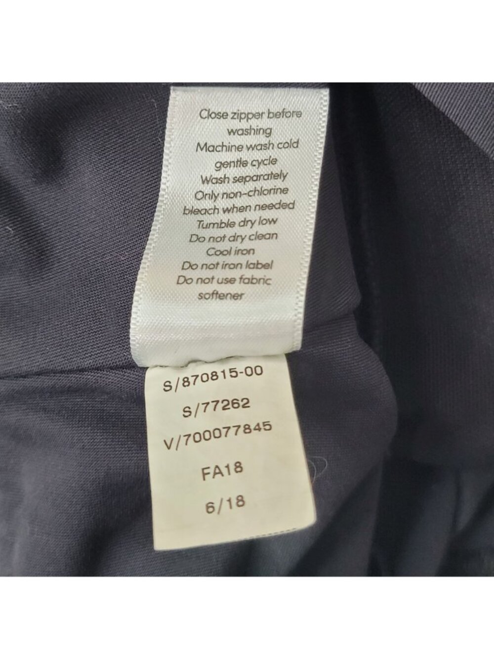 Athleta Women's Black Activewear With Zippered Pockets Leggings Size 1X - Picture 12 of 12